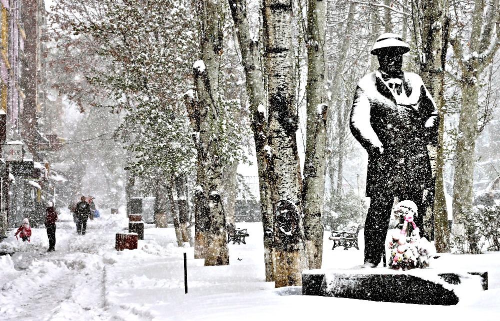 snow yerevan, armenia