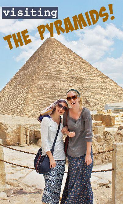Visiting the Pyramids in Egypt