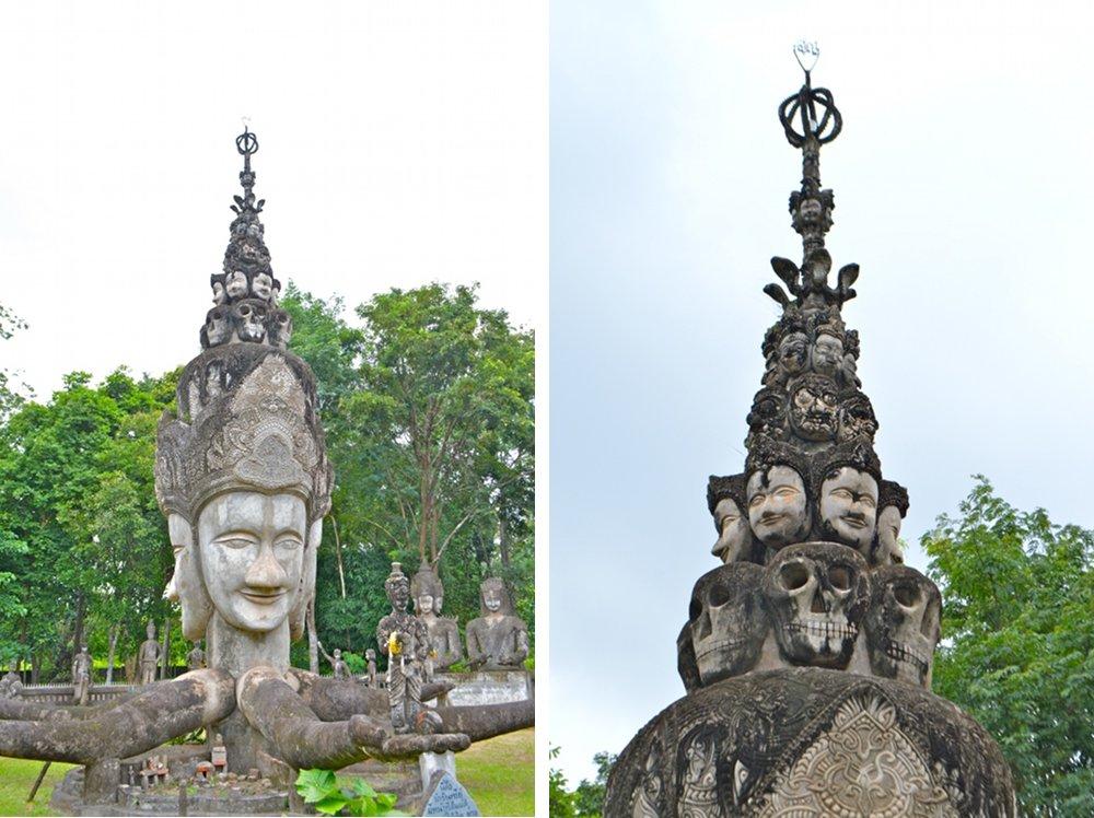 sala keoku statue park nong khai thailand