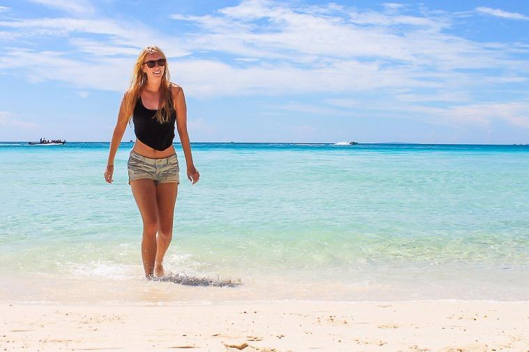 white beach, boracay, philippines