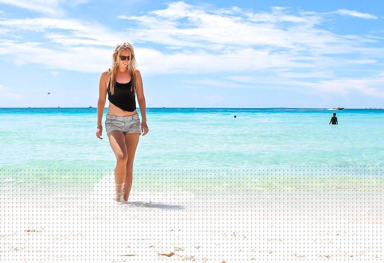 white beach, boracay, philippines