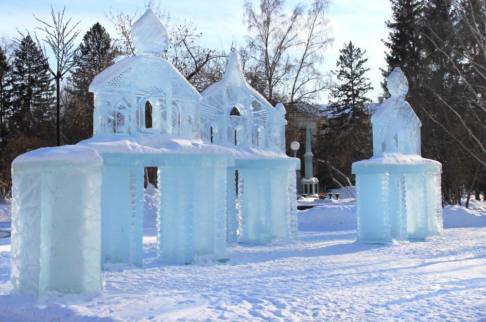 Tomsk Ice Sculptures Russia