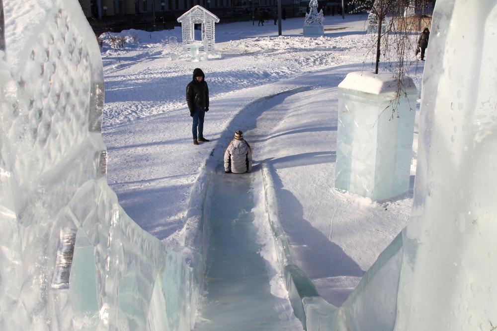Tomsk Ice Sculptures Russia
