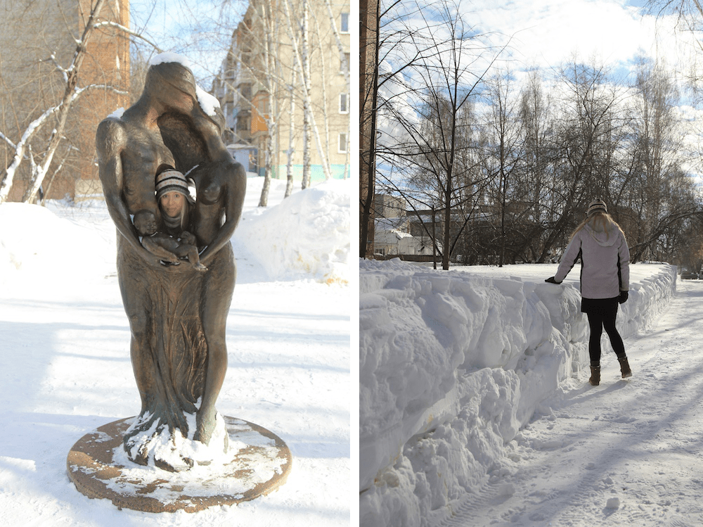 Tomsk, Russia Winter