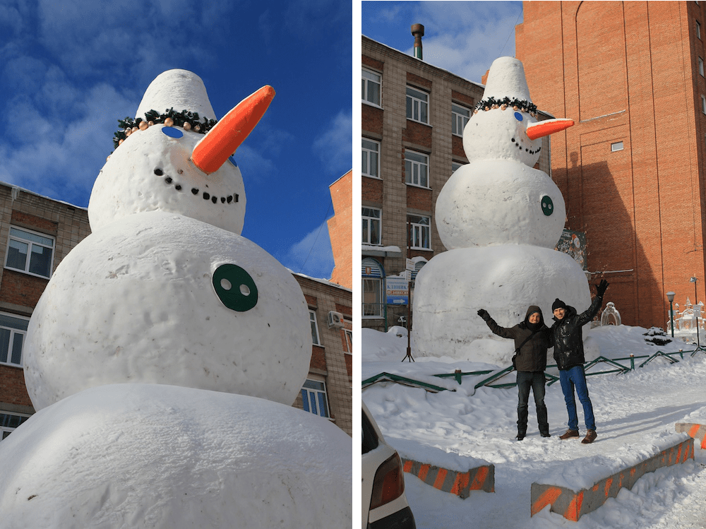 trans-siberian Tomsk winter