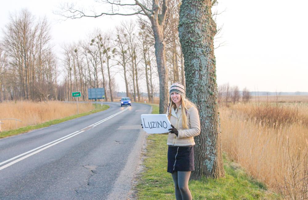 hitchhiking in Poland