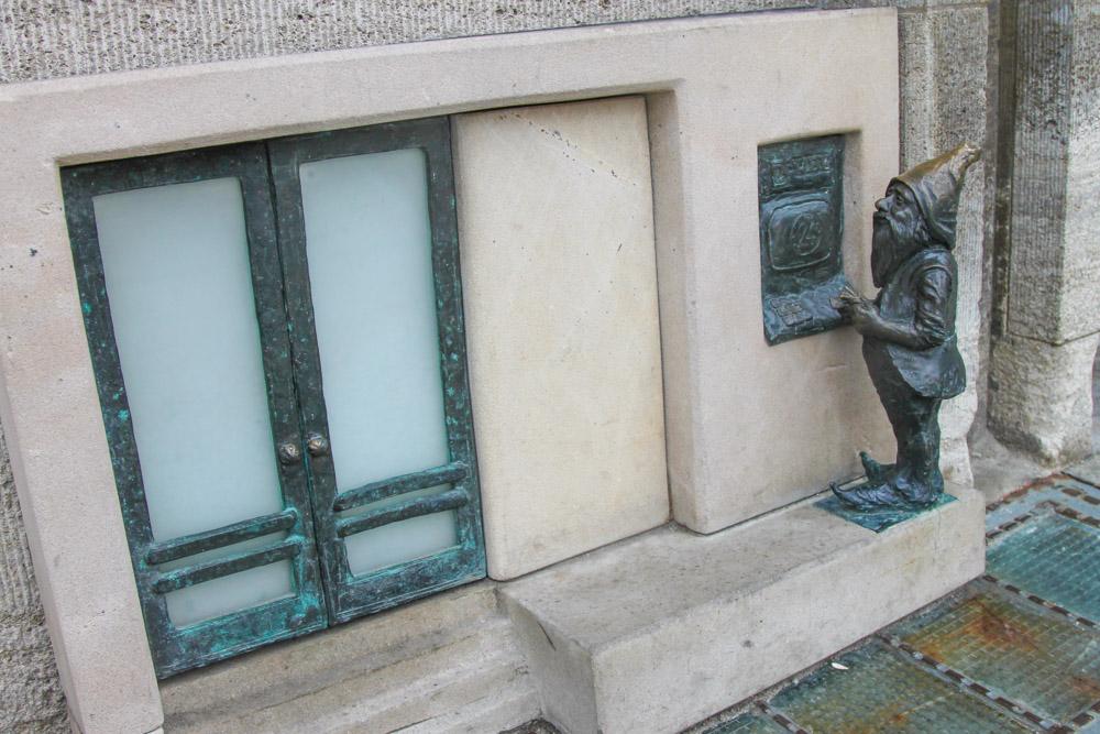 gnomes in Wroclaw, Poland