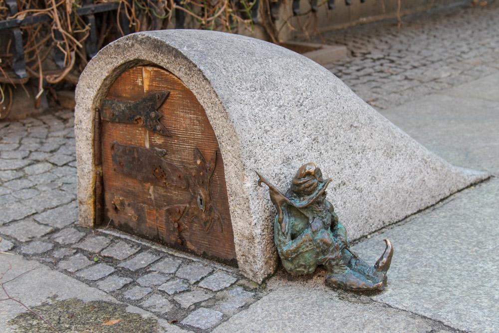 gnomes in Wroclaw, Poland