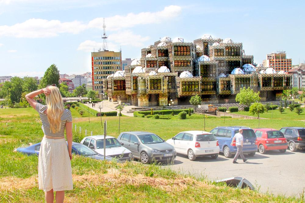 National Library of Kosovo Pjeter Bogdani Pristina