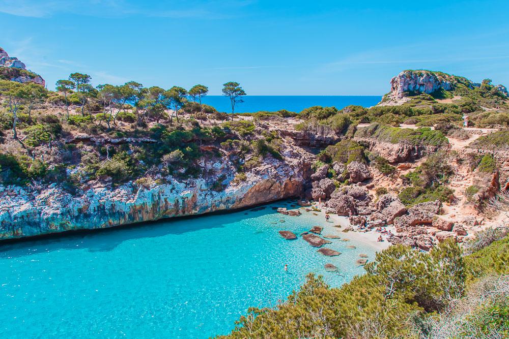 Es Calo des Moro Beach, South Mallorca