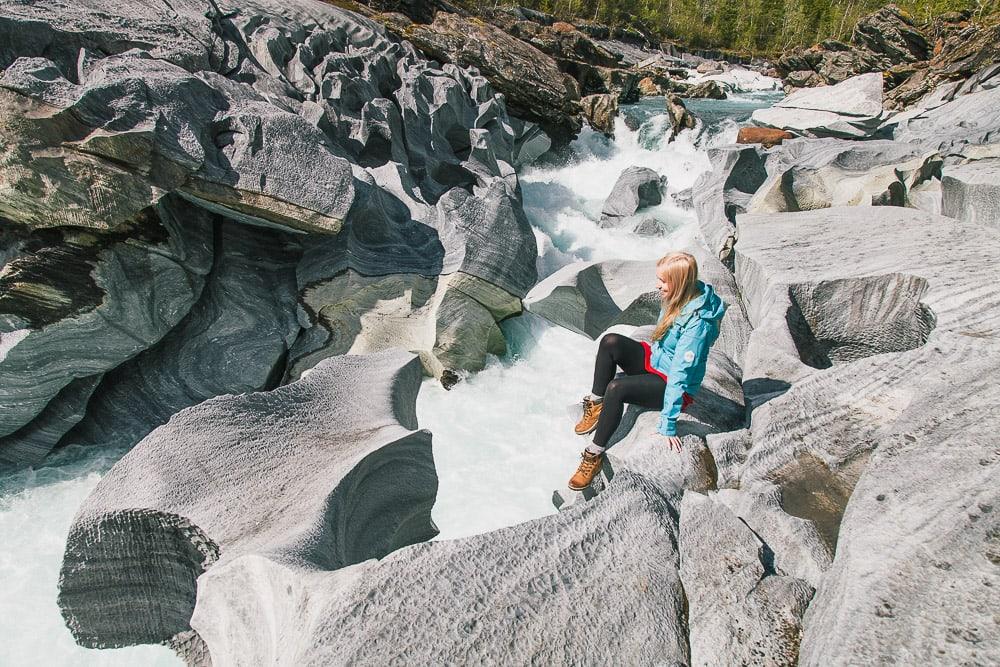 marmorslottet hike mo i rana helgeland northern norway