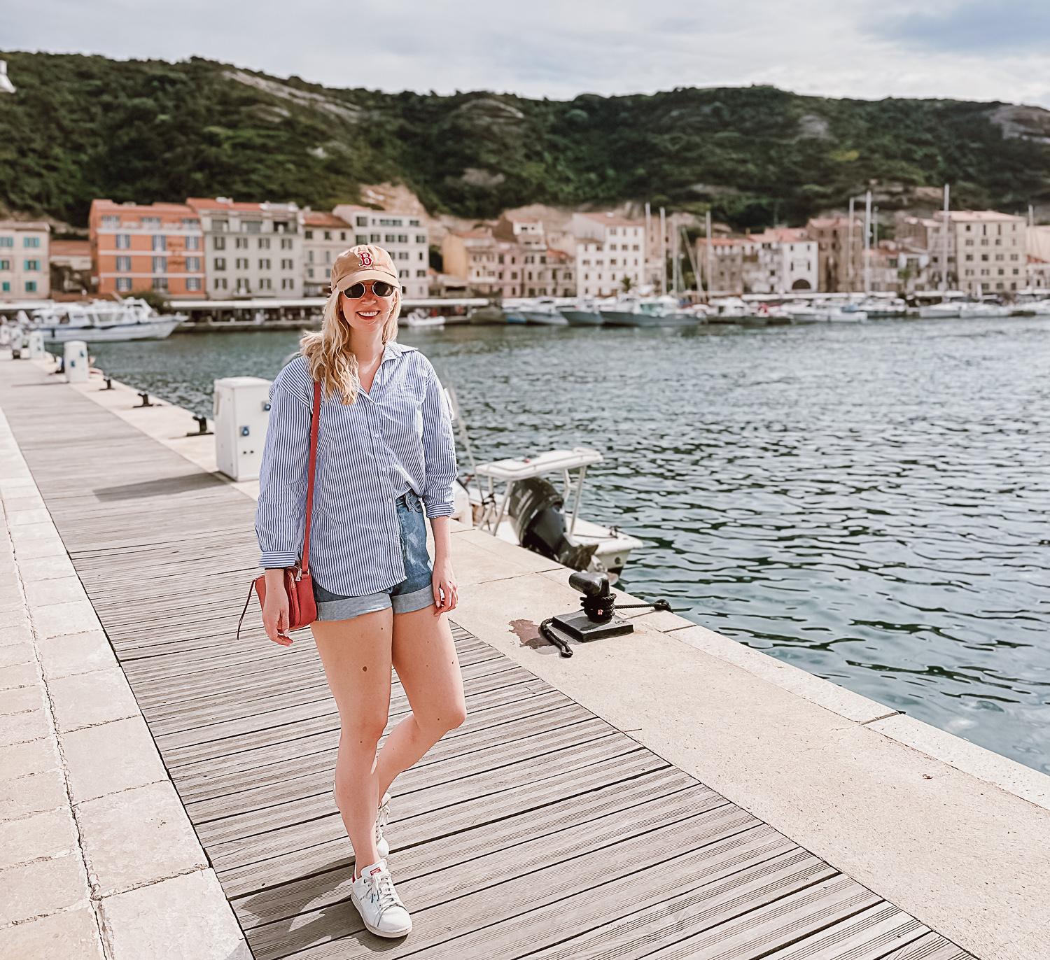 Silvia in bonifacio corsica