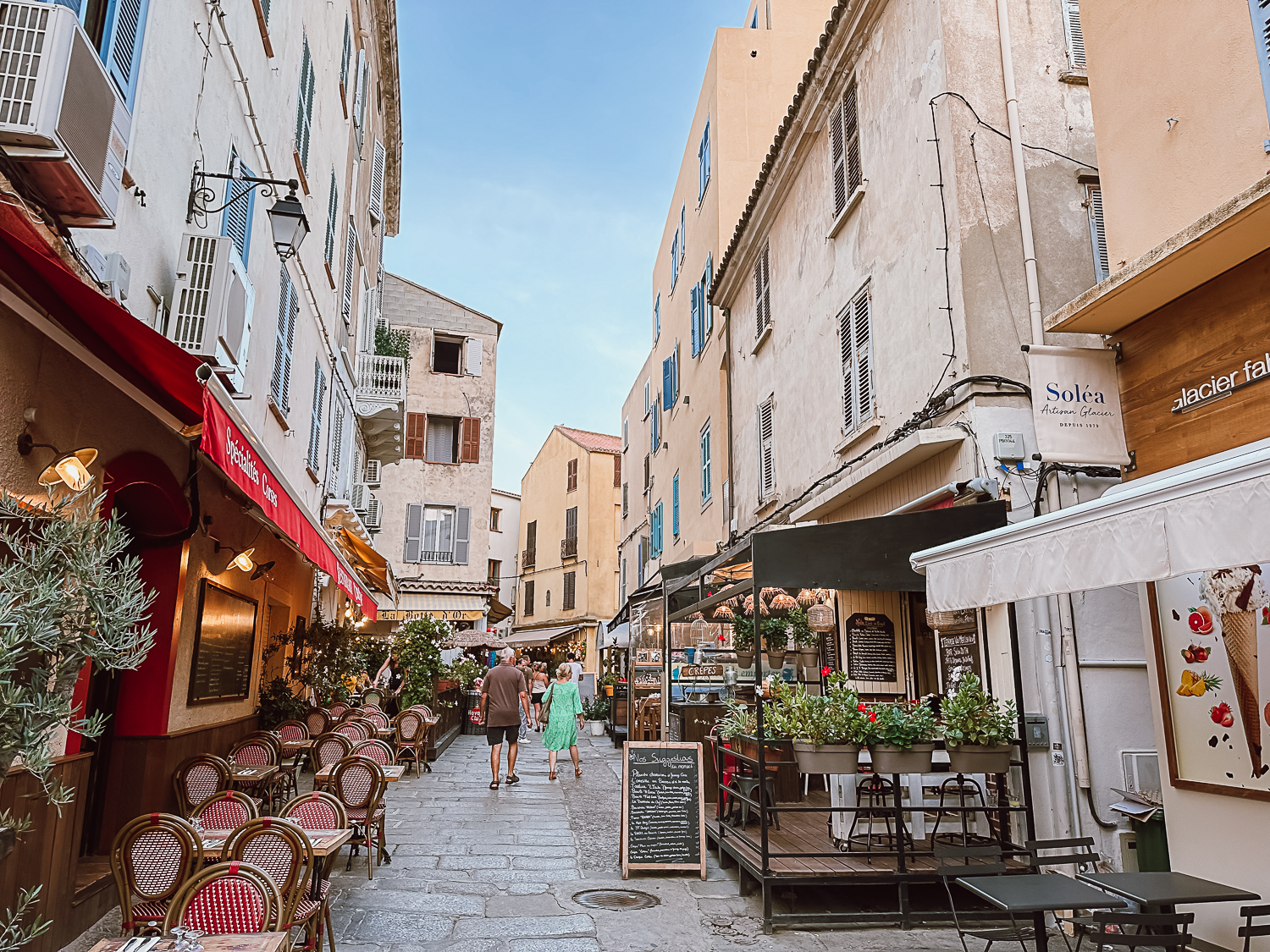 downtown Calvi