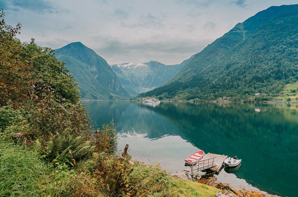 Balestrand, Sognefjord in Norway
