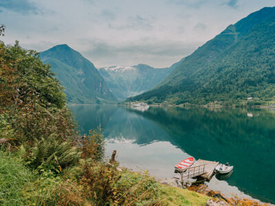 Balestrand, Sognefjord in Norway