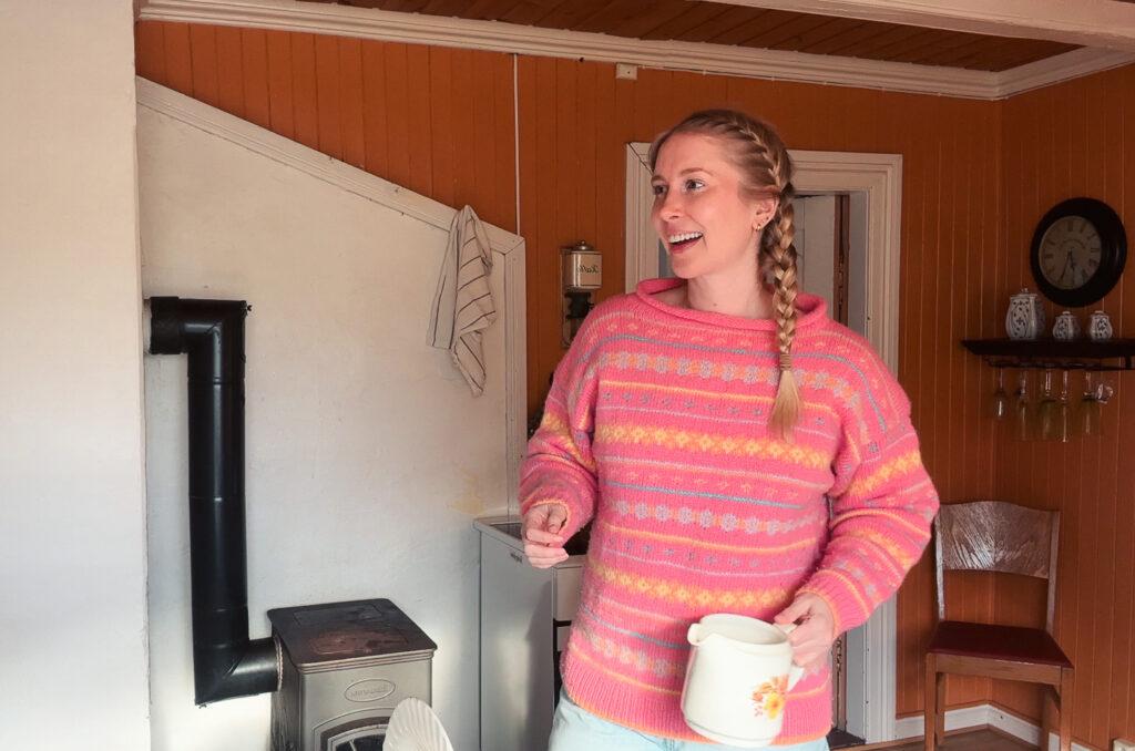 blossom sweater une cecelia