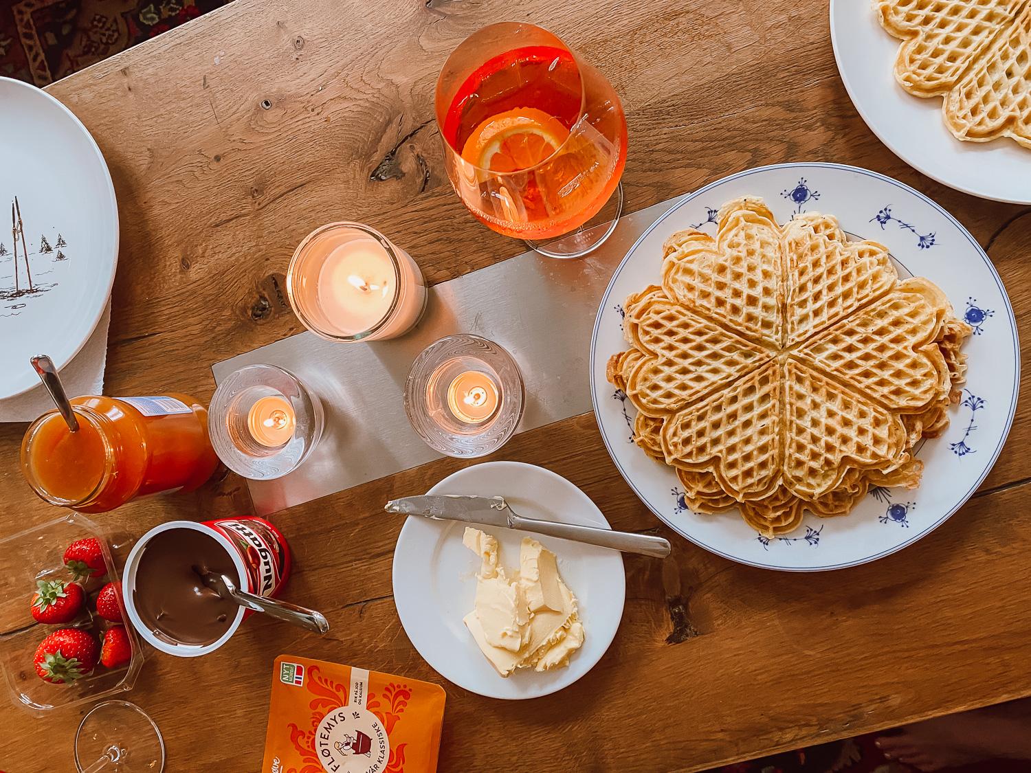Norwegian waffles